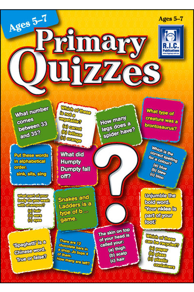 Primary Quizzes - Ages 5-7