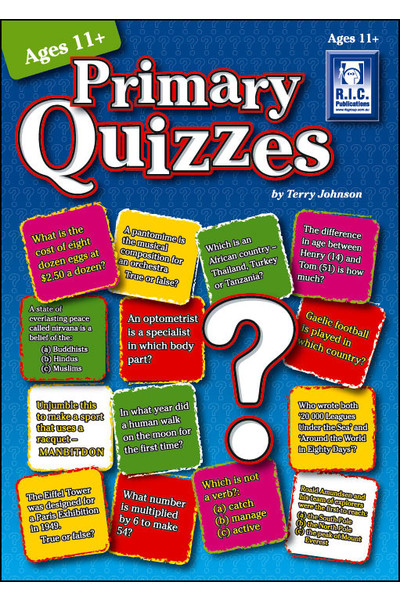 Primary Quizzes - Ages 11-12