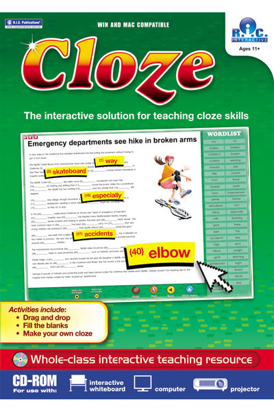 Cloze Interactive - Upper: Ages 11+