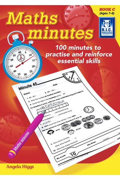 Maths Minutes - Book C: Ages 7-8