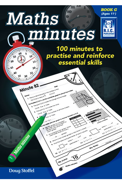 Maths Minutes - Book G: Ages 11+