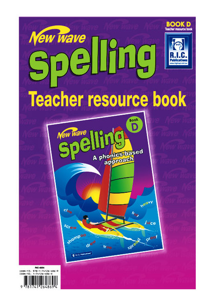 New Wave Spelling - Teacher Resource Book D: Ages 8-9