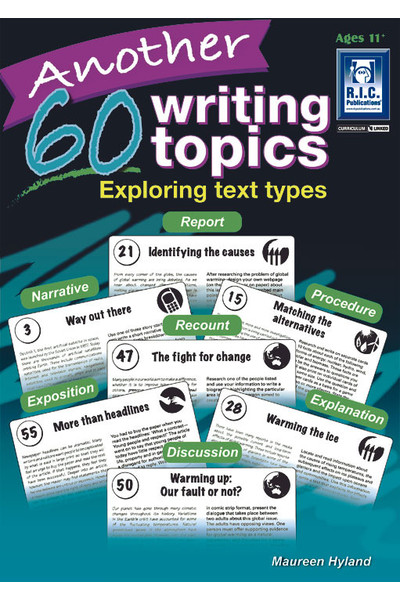 Another 60 Writing Topics - Ages 11+