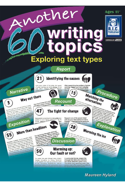 Another 60 Writing Topics - Ages 11+