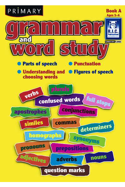 Primary Grammar and Word Study - Book A: Ages 5-6