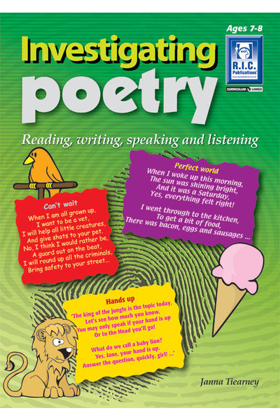 Investigating Poetry - Ages 7-8