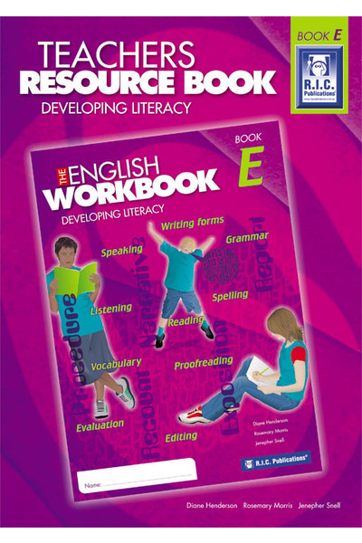 The English Workbook - Teachers Resource Book E: Ages 10+