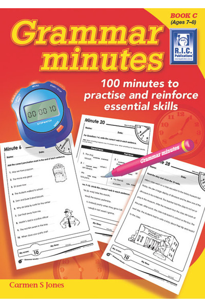 Grammar Minutes - Book C: Ages 7-8