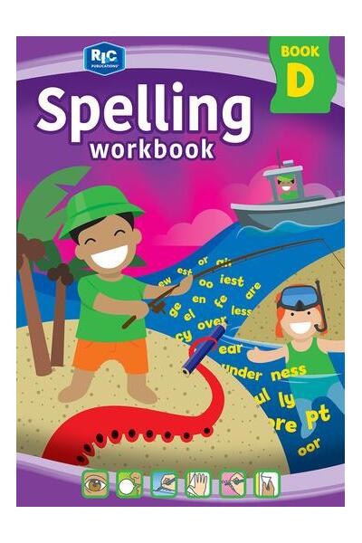 Spelling Workbook (Interactive) - Student Book D: Ages 8-9
