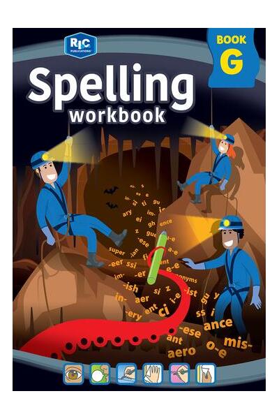 Spelling Workbook (Interactive) - Student Book G: Ages 11-12