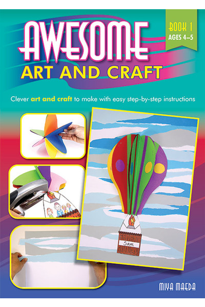 Awesome Art And Craft Book 1 Ages 4 5 Ric Publications