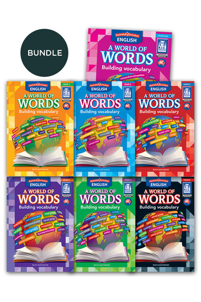 Australian Curriculum English: A World of Words - Building Vocabulary Bundle