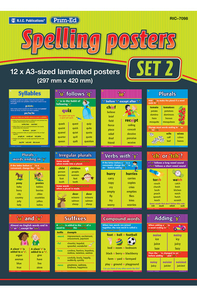 Spelling Posters - Set 2