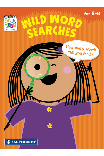 Stick Kids English - Ages 8-9: Wild Word Searches