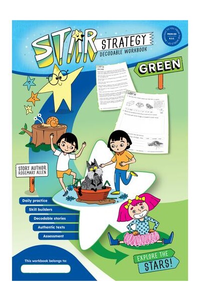 Star Strategy Decodable Workbook (Green)