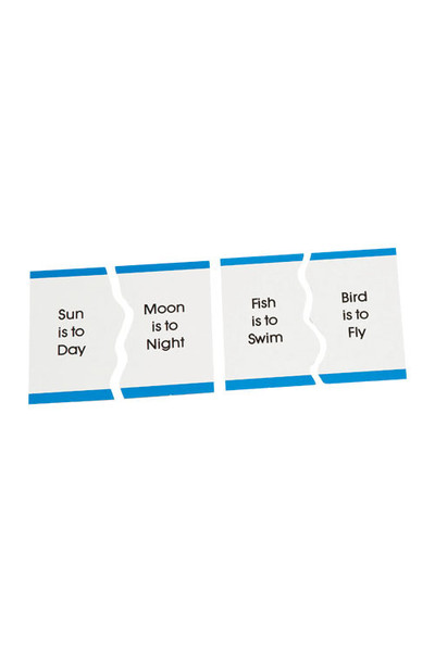 Literacy Puzzles 1 - Analogy Matching
