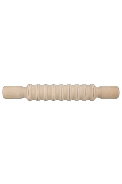 Pattern Rolling Pins - Wooden: Pack of 4