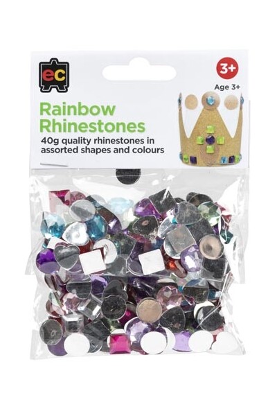 Rainbow Rhinestones 40g