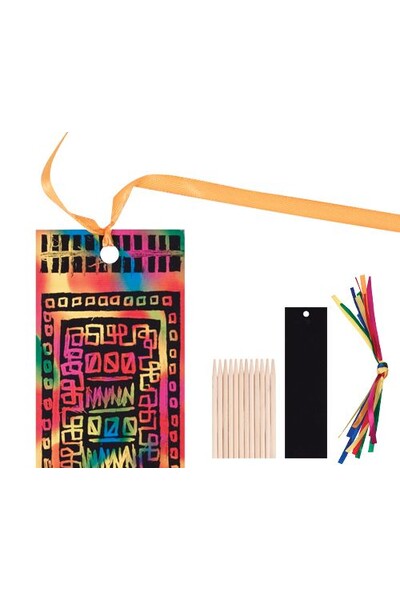 Scratch Bookmarks - Pack of 12