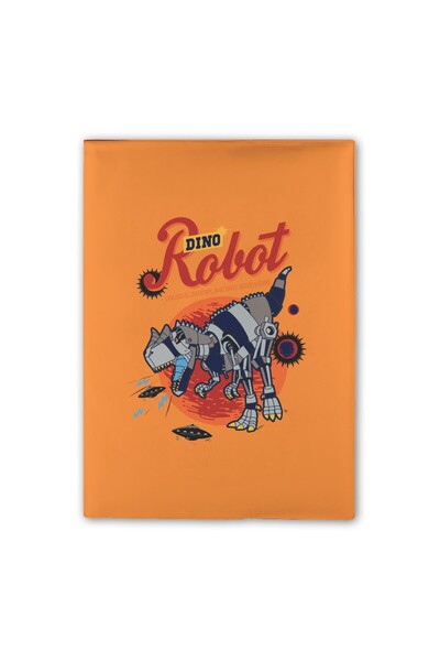 Book Sleeves Scrap Book: Dino Robot - Pack of 6