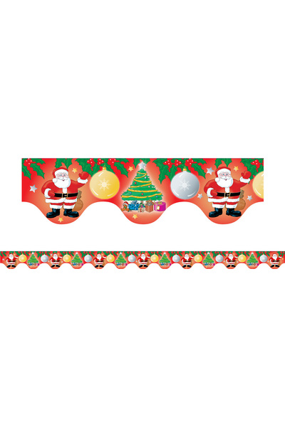 Christmas Scalloped Border