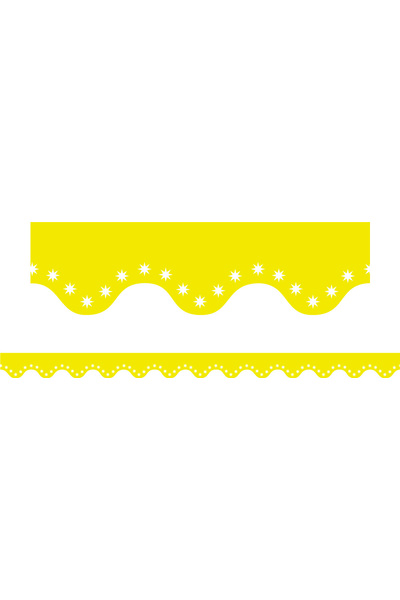 Yellow Scalloped Border (Previous Design)