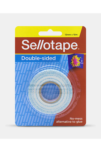 Sellotape Double Sided Tape: 12mm x 10m
