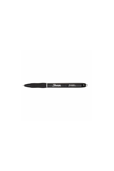 Sharpie Pen - Retractable Gel Pen: Point 0.7mm Black (Box of 12)
