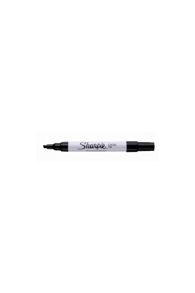Sharpie Marker - Permanent Broad Chisel: Black (Box of 12)