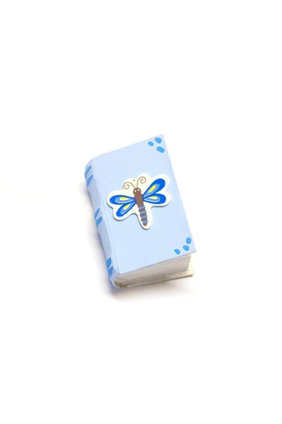 Little Paper Mache Mini Box - Book (Single)