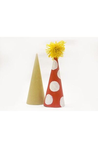 Little Paper Mache - Cone: 400mm (Single)