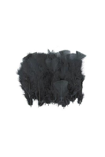 Little Feathers - Turkey: Black (10 gm)
