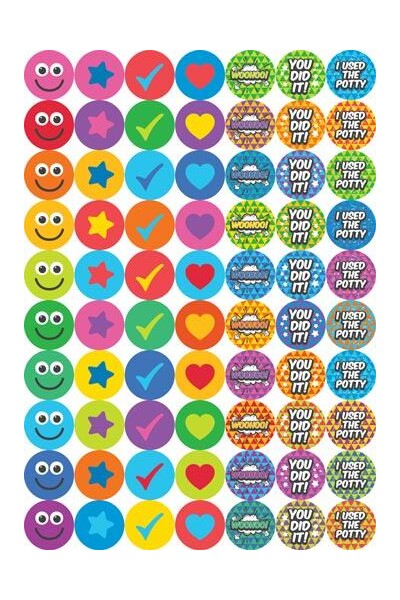 Little Stickers - Potty Training (Pack of 70)