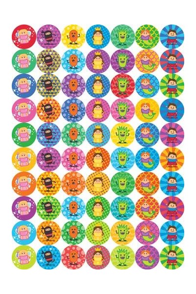 Little Stickers - Quirky Characters (Pack of 70)