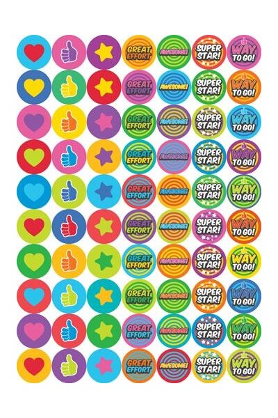 Little Stickers - Way To Go (Pack of 70)