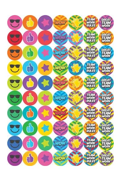 Little Stickers - Team Work (Pack of 70)