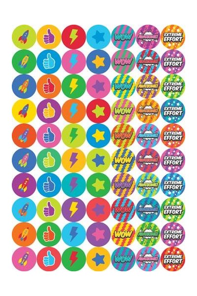 Little Stickers - Extreme Effort (Pack of 70)