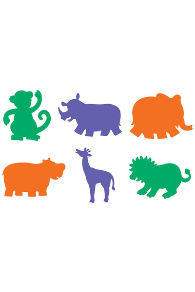 Stencil: Jungle Animals