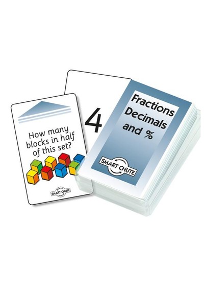Fractions, Decimals, Percentages – Chute Cards