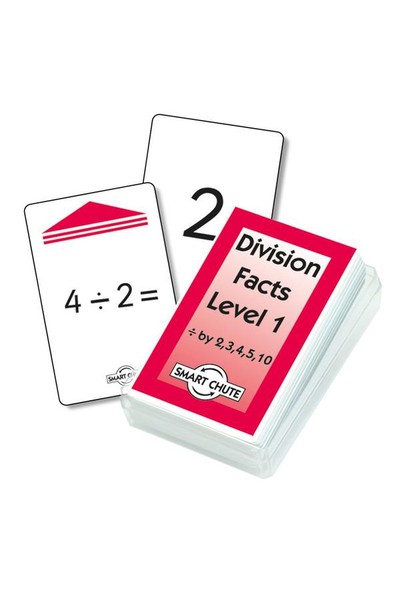 Division Facts (Level 1) – Chute Cards