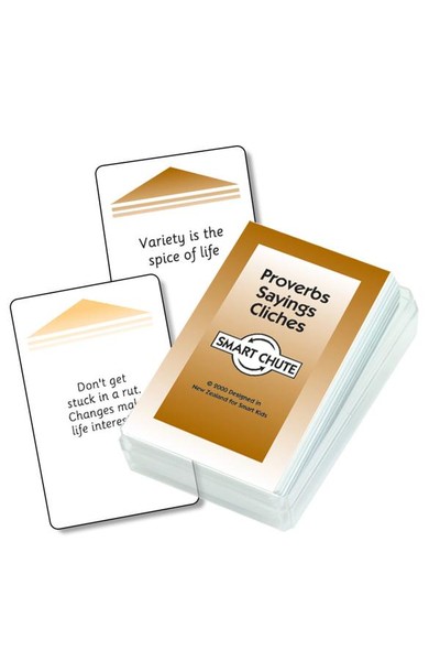 Proverbs, Saying and Cliches – Chute Cards
