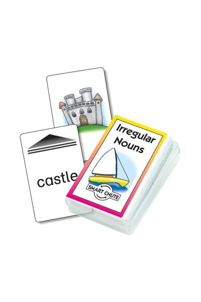 Irregular Nouns – Chute Cards