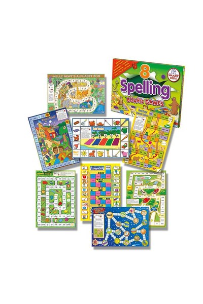 Spelling Board Games (Level 1) – 8 Games