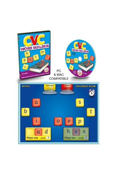 CVC Word Builder CD-ROM – 5 User Licence