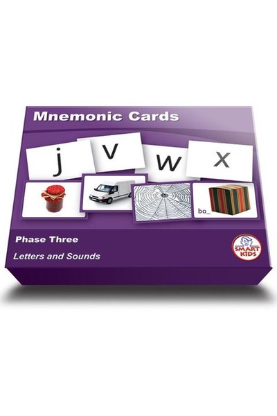 Mnemonic Cards - Phase 3 (Letters and Sounds)