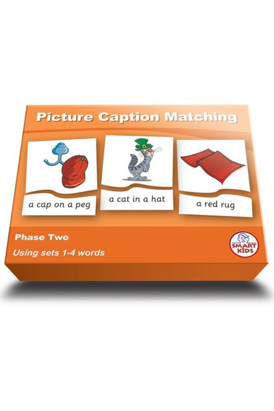 Picture Caption Matching (Set 1) – Phase 2 (Letters and Sounds)