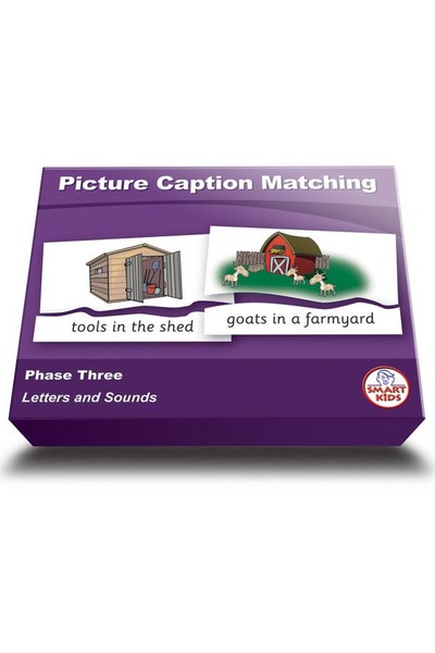 Picture Caption Matching (Set 2) - Phase 3 (Letters and Sounds)
