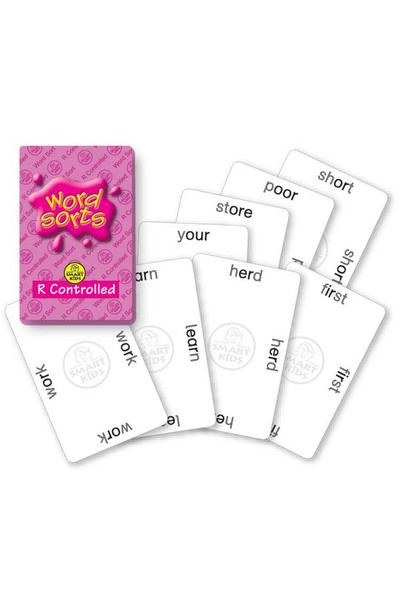 R Controlled Word Sorts Cards