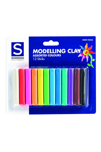 Sovereign Modelling Clay - Sticks (Pack of 12)