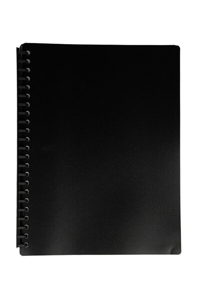 GNS Display Book - A4 Refillable Black: 20 Page (Single)